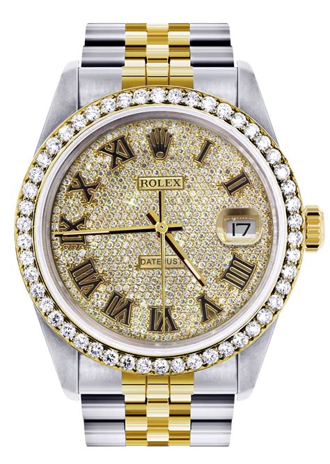 mens gold rolex watches uk|solid gold rolex with diamonds.